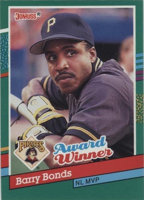 1991 Donruss - Barry Bonds #762