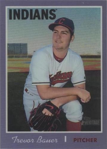 2019 Topps Heritage - Trevor Bauer #THC-412