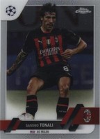 2022-23 Topps Chrome UEFA Club Competitions Sandro Tonali #128
