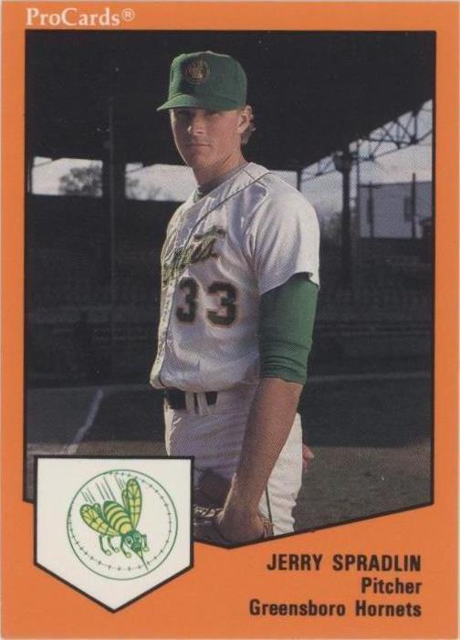 1989 ProCards Minor League Team Sets - Jerry Spradlin #413
