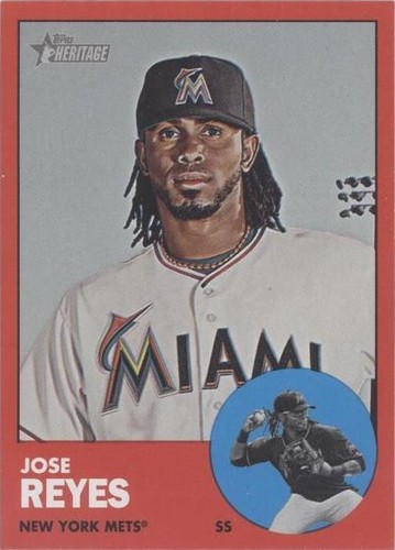 2012 Topps Heritage - Jose Reyes #174
