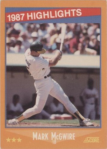 1988 Score - Mark McGwire #659