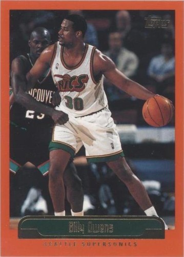 1999-00 Topps - Billy Owens #87