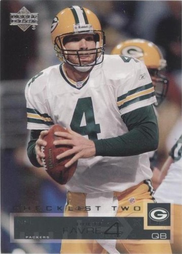 2002 Upper Deck Brett Favre #179