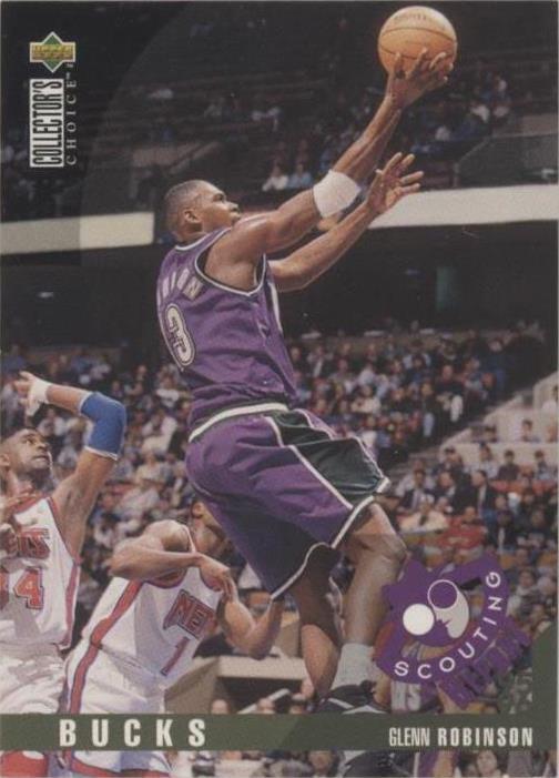 1995-96 Upper Deck Collector's Choice International French II - Glenn Robinson #125