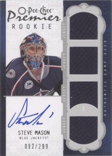 2008-09 O-Pee-Chee Premier - Steve Mason #50