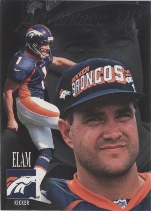 1998 Collector's Edge Advantage Jason Elam #49