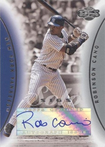 2006 Topps Co-Signers - Robinson Cano #SS-RC