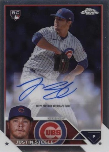 2023 Topps Chrome Update Series - Justin Steele #AC-JST