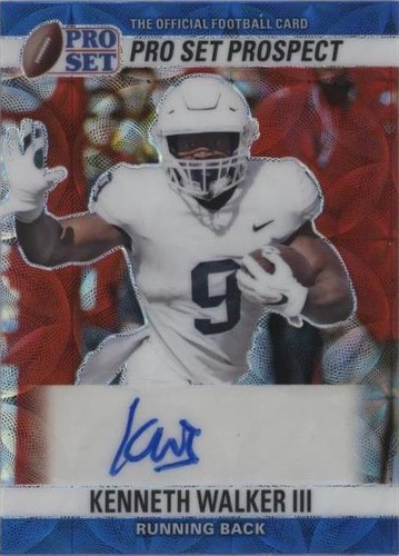 2022 Leaf Pro Set Metal Kenneth Walker III #90-KW2
