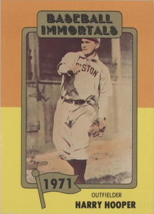 1980-84 SSPC Baseball Immortals 1st Printing - Harry Hooper #122