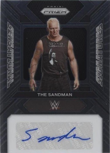 ECWプロレスカード サンドマン ECW Sandman auto card signed wwe aew hak wcw | eBay