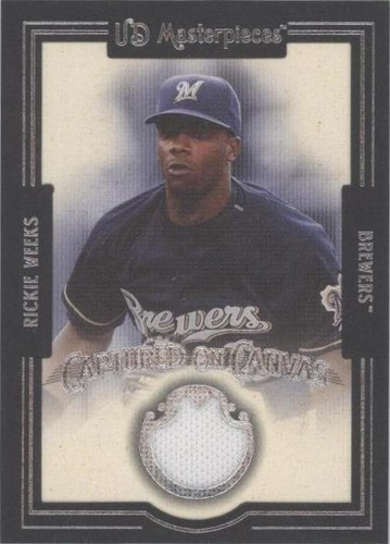 2007 UD Masterpieces - Rickie Weeks #CC-RW