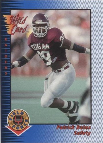 1993 Wild Card Patrick Bates #WFF-51