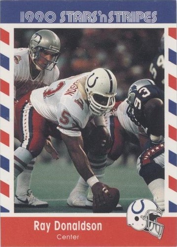 1990 Fleer Stars 'n Stripes Ray Donaldson #16