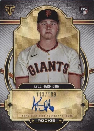 2024 Topps Triple Threads - Kyle Harrison #RA-KH