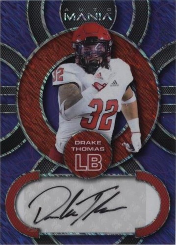 2022 Wild Card Auto Mania Retail Drake Thomas #AM-C13
