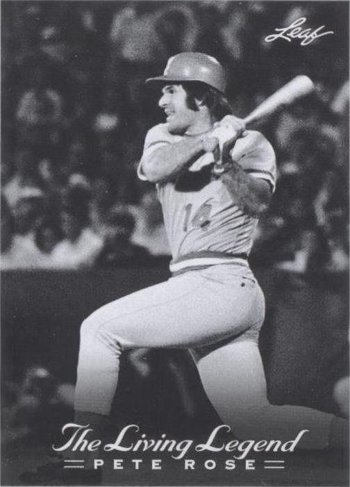 2012 Leaf Pete Rose The Living Legend - Pete Rose #21