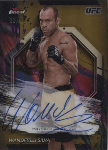 2024 Topps Finest UFC - Wanderlei Silva #FA-WIS
