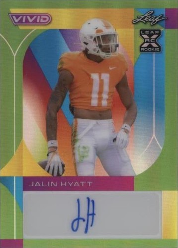 2023 Leaf Vivid Jalin Hyatt #BA-JH2