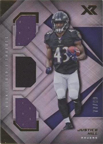 2019 Panini XR Justice Hill #RTM-29