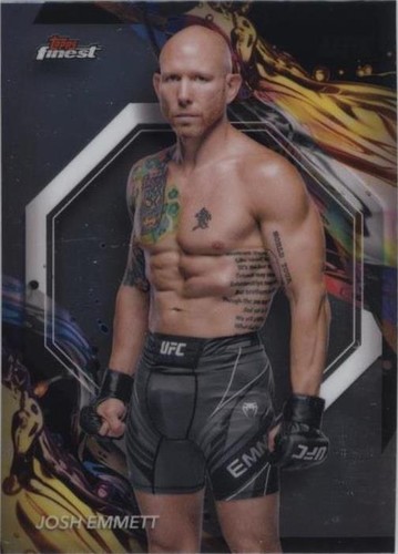 2024 Topps Finest UFC - Josh Emmett #127