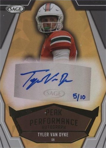 2023 SAGE Low Series Tyler Van Dyke #PKA-TVD