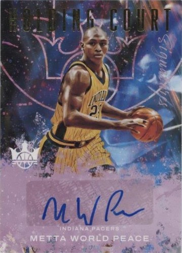 2021-22 Panini Court Kings - Metta World Peace #HC-MWP