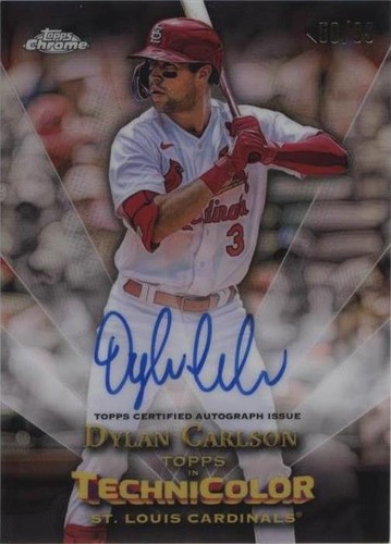 2023 Topps Chrome - Dylan Carlson #TTA-DC