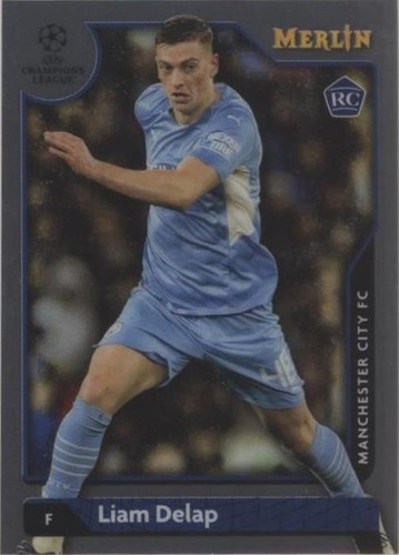 2021-22 Topps Merlin Collection Chrome UCL Liam Delap #105