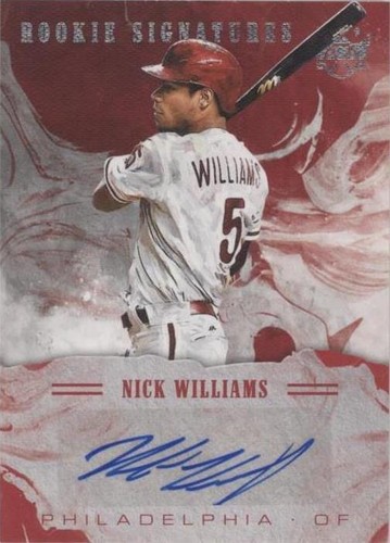 2018 Panini Diamond Kings - Nick Williams #S-NW