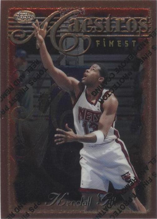 1996-97 Topps Finest - Kendall Gill #67