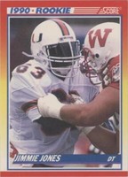 1990 Score Jimmie Jones #623