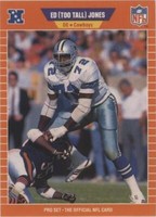 1989 Pro Set Ed "Too Tall" Jones #91