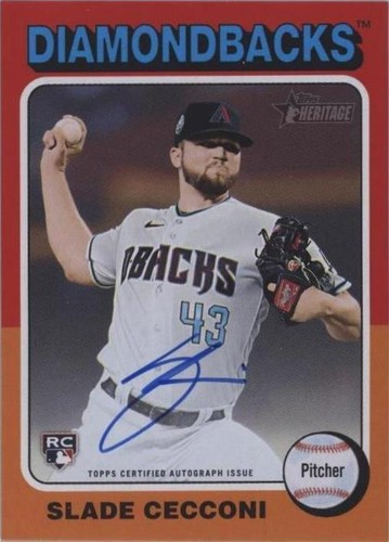 2024 Topps Heritage - Slade Cecconi #ROA-SCE