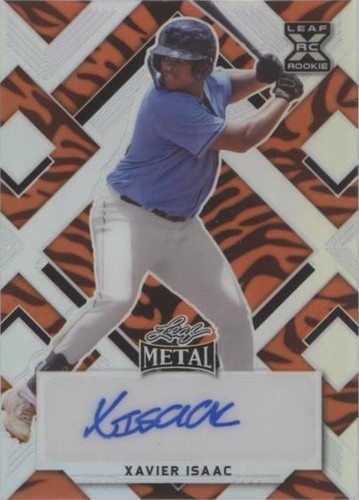 2022 Leaf Metal - Xavier Isaac #BA-XI1