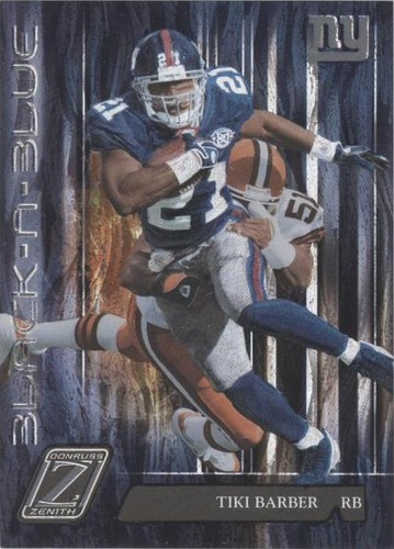 2005 Donruss Zenith Tiki Barber #BB-24