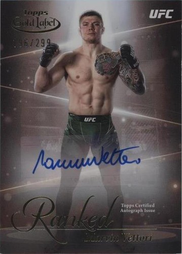 2024 Topps Gold Label UFC - Marvin Vettori #RIK-MVI