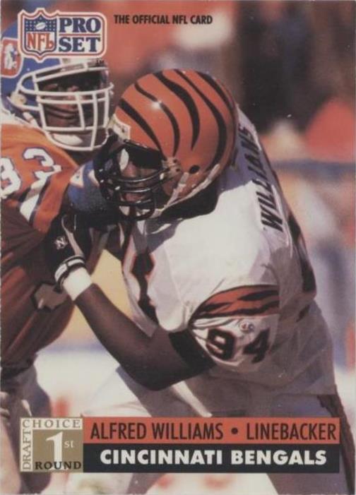 Juego profesional 1991 Alfred Williams #747