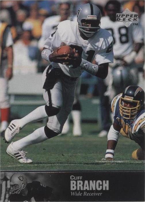 1997 Upper Deck NFL Legends Cliff Branch #80