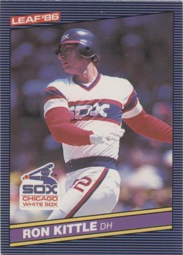 1986 Leaf Canadian - Ron Kittle #257