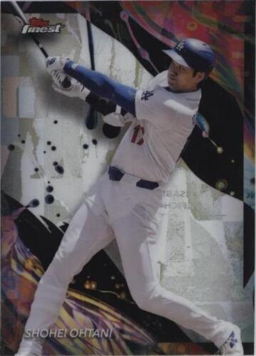 2018 Topps Shohei Ohtani Finest Purple Refractor RC PSA8 NM