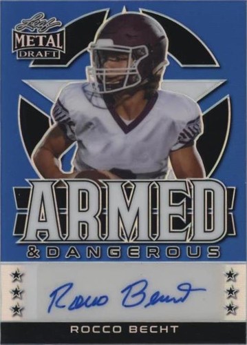 2022 Leaf Metal Draft Rocco Becht #AD-RB1