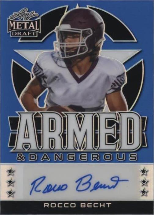 2022 Leaf Metal Draft Rocco Becht #AD-RB1