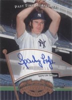 2005 Upper Deck Past Time Pennants - Sparky Lyle #SL