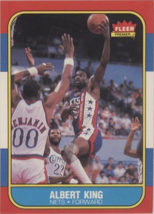 1986-87 Fleer - Albert King No59