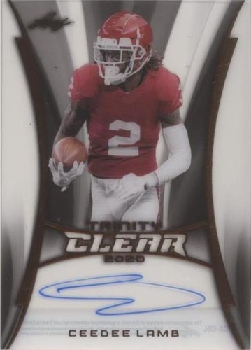 2020 Leaf Trinity CeeDee Lamb #CA-CDL