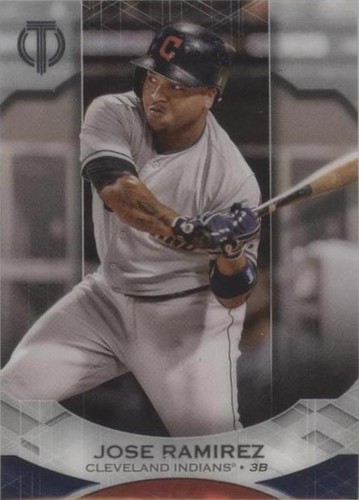 2019 Topps Tribute - Jose Ramirez #70