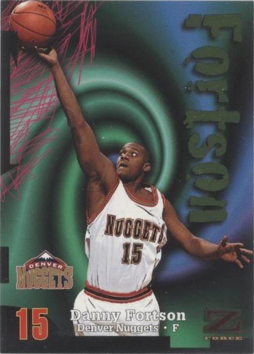 1997 - 98 Skybox Z-Force - Danny Fortson #184