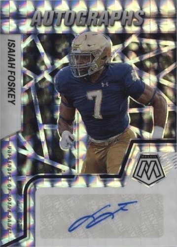 2023 Panini Mosaic Draft Picks Isaiah Foskey #AM-IFO